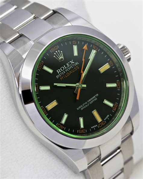 rolex milgauss anniversary edition|Rolex Milgauss original.